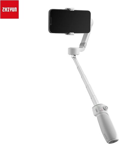 Zhiyun Smooth Q4 Gimbal Stabilizer for Smartphone iPhone Android Cellphone,3-Axis Phone Gimbal w/Built-in Extension Rod Selfie Stick,Megnetic Fill Light,Carrying Bag,Tripod,Zhi yun Smooth Q4 Combo in Saudi Arabia