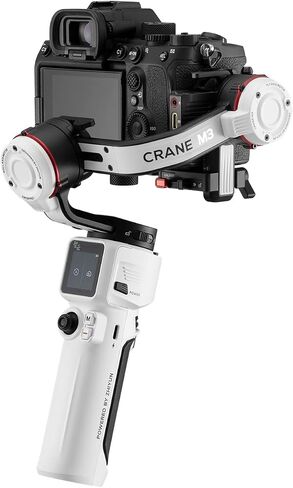 Zhiyun Crane M3 Combo Handheld 3-Axis Camera Gimbal Stabilizer, Gimbal Stabilizer for Mirrorless Camera, Gopro, Action Camera, Smartphone in Saudi Arabia
