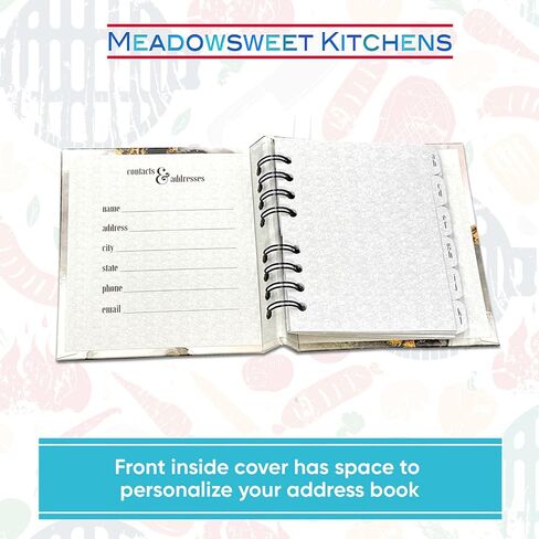 Meadowsweet Kitchens صفحات إعادة تعبئة كتاب كلمة مرور الإنترنت - سجل عنوان الإنترنت وكلمة المرور - صفحات كلمة مرور الإنترنت - إعادة تعبئة دفتر السجل - 60 صفحة in Kuwait