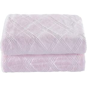 Crevent 30''x40 '' Softible Plush Plush Fleece Baby Birls Blant