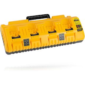 DCB104 Replacement for Dewalt Battery Charger Station 20V,Compatible with Dewalt 12V 20V Max Lithium Battery DCB120 DCB127 DCB112 DCB115 DCB118 DCB107 DCB105 DCB102