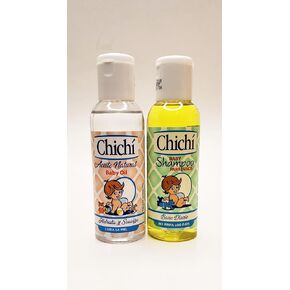 ChiChi Baby Shampoo 4oz + Baby Oil 4oz 2pcs Kit