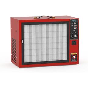 Portable Intake Air Filtration System - Tabletop Dust Collectors (850-1050CFM) for Woodworking, Movable Air Filter with Strong Vortex Fan, Works Shop Benchtop Dust Collection Systems FJ225-2