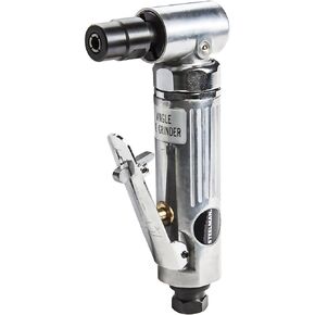Steelman Mini 1/4-inch Air Angle Grinder, Pneumatic Grinding Tool, Variable Speed Throttle