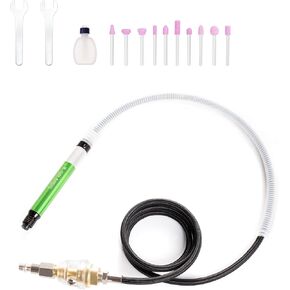 Micro Air Die Grinder， 54000RPM Pencil Grinder Air Tool, 1/8" Air Grinder, Pneumatic Grinder For Cleaning Dies,Rotors,Backing Plates,Brake Pads,Mounts