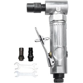 Air Die Grinder, Mini Right Angle Grinder Tool, 22000RPM Pneumatic Die Grinder, for Grinding Polishing Deburring Chamfering Engraving, 1/4 inch Collect Air Inlet