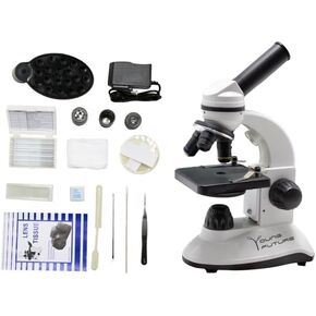 Microscope Biological Science Experiment High Definition Easy to Operate