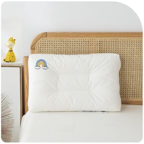 Kids Pillow-12"x 20"-Machine Washable Soft and Breathable Kids Pillows,100% Cotton Kids Bedding Pillow for 3 Years Old，Perfect Kids Pillow for Sleeping,Travel,Bed,Daycare