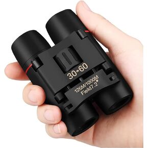 8x21 Binoculars Small Compact Light Binoculars, Suitable for Adults and Children Bird Watching Travel Sightseeing, Waterproof Lightweight Small Binoculars, with Clear Low-Light Vision