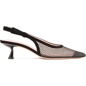 kate spade new york Women's Riley Mesh Slingback Kitten Heel