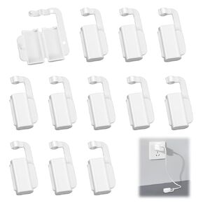 12Pcs Baby Proof Cord Covers, USB Charger Protector Electrical Safety Baby Products Prevent Baby from Touching Charging Cable End