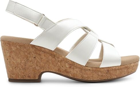 DREAM PAIRS Women's Wedge Sandals Comfortable Open Toe Platform Casual Dressy Cork Summer Dress Shoes in Saudi Arabia