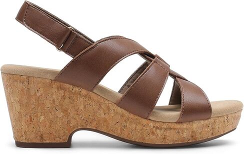 DREAM PAIRS Women's Wedge Sandals Comfortable Open Toe Platform Casual Dressy Cork Summer Dress Shoes in Saudi Arabia