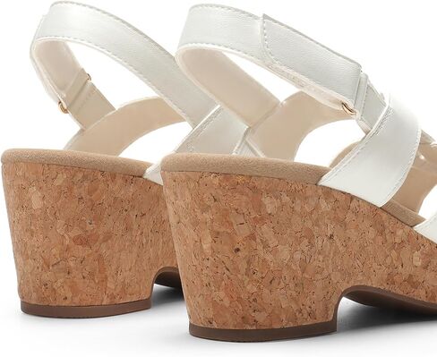 DREAM PAIRS Women's Wedge Sandals Comfortable Open Toe Platform Casual Dressy Cork Summer Dress Shoes in Saudi Arabia