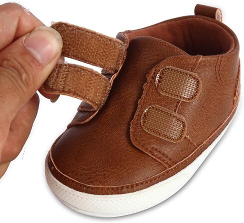 Baby Infant Dress Shoes Boys Girls First Walking Non-Slip PU Leather Sneakers Toddler Crib Shoes Newborn Loafers Flats in Saudi Arabia