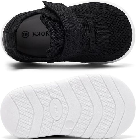 MORENDL Toddler Sneakers Baby Non-Slip Lightweight Breathable Barefoot Shoes Infant Tennis Walking Shoes in Saudi Arabia