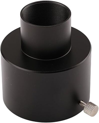 1.25-Inch to 2-Inch Telescope Eyepiece Adapter – Precision CNC-Machined with Brass Compression Ring – Protects and Fits 1.25-Inch Telescope Mounts in Kuwait