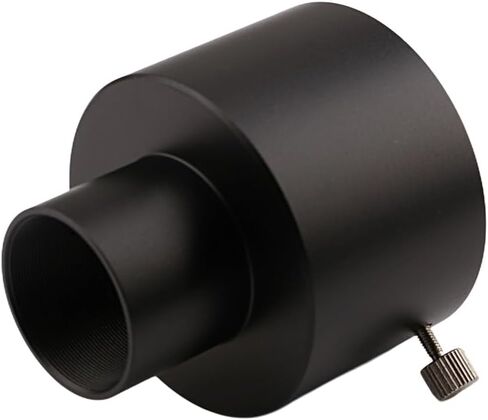 1.25-Inch to 2-Inch Telescope Eyepiece Adapter – Precision CNC-Machined with Brass Compression Ring – Protects and Fits 1.25-Inch Telescope Mounts in Kuwait