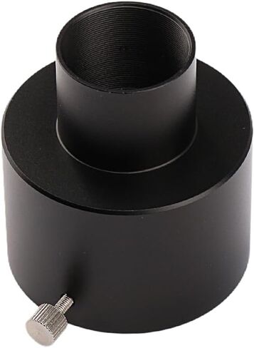 1.25-Inch to 2-Inch Telescope Eyepiece Adapter – Precision CNC-Machined with Brass Compression Ring – Protects and Fits 1.25-Inch Telescope Mounts in Kuwait