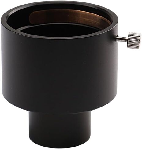 1.25-Inch to 2-Inch Telescope Eyepiece Adapter – Precision CNC-Machined with Brass Compression Ring – Protects and Fits 1.25-Inch Telescope Mounts in Kuwait