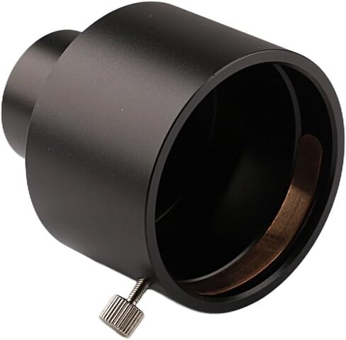 1.25-Inch to 2-Inch Telescope Eyepiece Adapter – Precision CNC-Machined with Brass Compression Ring – Protects and Fits 1.25-Inch Telescope Mounts in Kuwait