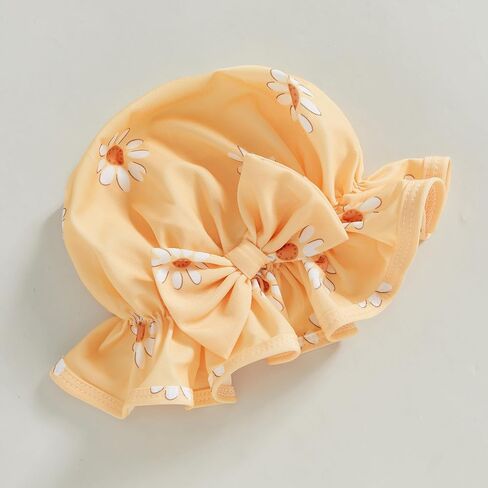 Zaxarra Infant Baby Girl Swimsuit قطعة واحدة لطيفة طباعة طويلة الأكمام in Kuwait