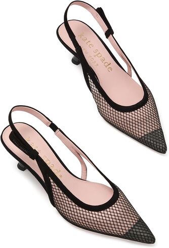 kate spade new york Women's Riley Mesh Slingback Kitten Heel in Saudi Arabia
