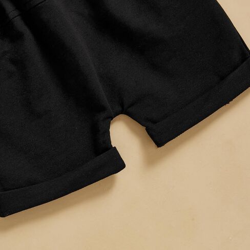 Sejardin Infant Baby Boy Summer Clothes Letter Print Short Sleeve T Shirt Tops and Stretch Shorts Cute Baby Boy Outfit in Saudi Arabia
