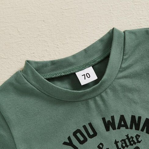 Toddler Baby Boy Summer Clothes Short Sleeve Tricycle Letter Print Shirt Elastic Waist Shorts Set Summer 2Pcs in Kuwait