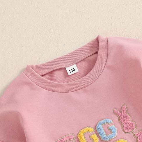 Yingisfitm Toddler Easter Dress Writ Thouse Girl Bud Bunny Shirt Sweatshirt Tulle Tulle Skirt Kids Little Girls Easter Comple in Kuwait