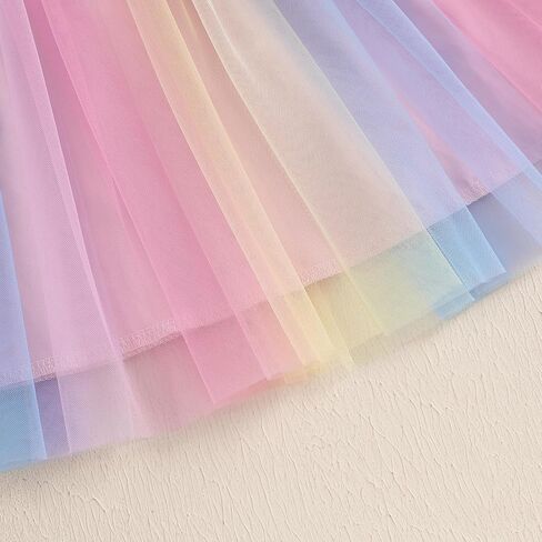 Yingisfitm Toddler Easter Dress Writ Thouse Girl Bud Bunny Shirt Sweatshirt Tulle Tulle Skirt Kids Little Girls Easter Comple in Kuwait