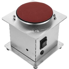 DOITOOL Mini Disc Sander 4 inch Electric Small Sanding Disc Machine with Forward and Reverse Function for Wood, Metal, Stone, and Scissors Sanding 6000RPM