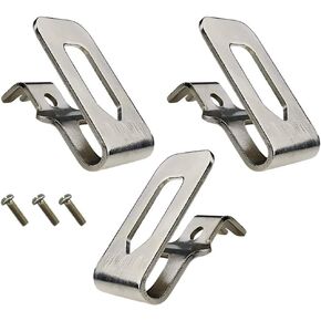 DCF840, Belt Clips Steel Suitable For D-alt 1/4" Cordless Impact Driver 20V Brushless XR 3/Pcs
