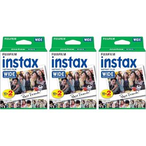 Fujifilm Instax Wide Instant 60 Film for Fuji Instax Wide 210 200 100 300 Instant Photo Camera