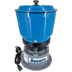 Electric Vibratory Tumbler 9LBS Polishing Machine with Wet Polishing Capability