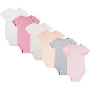 HUGGIES Unisex-Baby 6-Pack Basic Bodysuit in Saudi Arabia