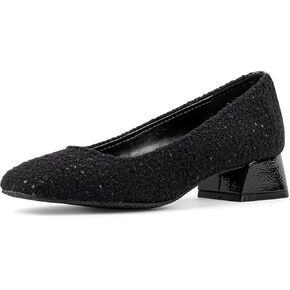 Donald Pliner Women’s RYA Pump Heel – 1.3" Block Heel Shoes for Comfort, Slip On Women’s Heels with Rubber Sole