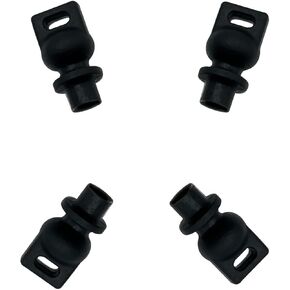 Gimbal Shock Absorber Ball Replacement for DJI Avata 2/ Mavic 3 Pro/Mavic 3/Air 3 Gimbal Shock Bracket Repair Parts Drone Rubber Gimbal Mounts Replacement Accessories（4 PCS）