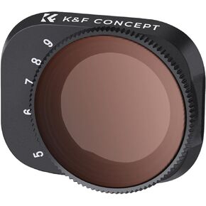 K&F Concept Mini 3 Pro Variable ND32-512 (5-9 Stop) ND Filter Compatible with DJI Mini 3 Pro, 28 Multi-Coated Mini 3 Pro Accessories