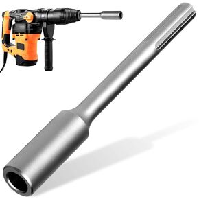 Ground Rod Driver for 5/8" & 3/4",SDS Max Ground Rod Driver for Hammer Drills,Fits Hilti/DeWalt/Bosch/Hitachi/Makita/Milwaukee SDS MAX Hammer Drills