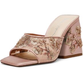 Betsey Johnson Women's Roo-e Heeled Sandal