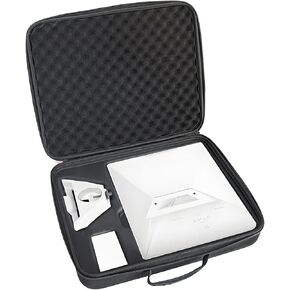 Starlink Mini Travel Bag, Perfectly Protection for Kickstand, Pipe Adapter, Cables, Power Supply- Hard Shell Portable Storage Case with Dual Layer Customizable Shock-Absorbing Foam Interior