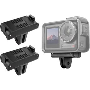 Magnetic Quick Release Mount Adapter for DJI Action 5/4/3 Pro (2 Packed)