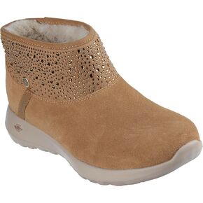 Skechers Women's On-The-Go Joy-So Glam Martha Stewart Hands Free Slip-ins Ankle Boot