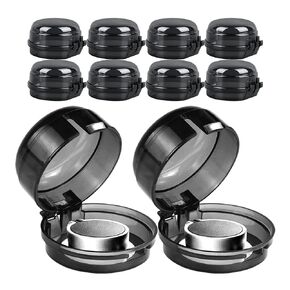 Housoutil 10PCS Child Safety Stove Knob Covers - Protective Oven Knob Guards for Baby Proofing, Safe Design for Gas and Electric Stoves