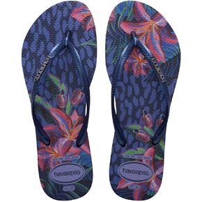 Havaianas Women Slim Animal Floral Fusion Flip Flops - Spring and Summer Pool Sandals for Women