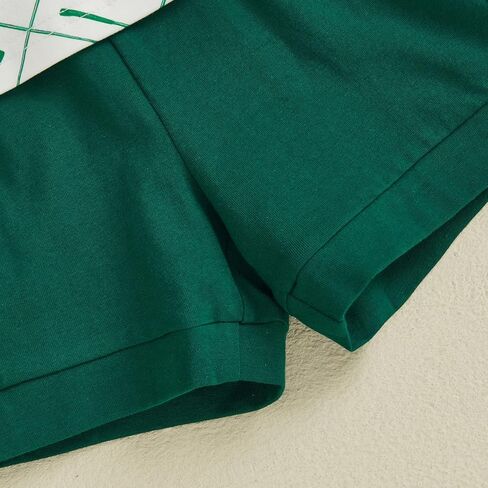 Toddler Baby Boy Summer Clothes Golf Cart Embroidery Lapel Tshirt Tops Golf Shorts Set Infant Sweatsuit Outfits in Kuwait