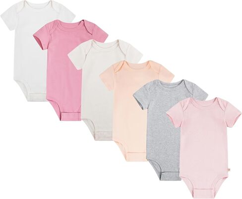 HUGGIES Unisex-Baby 6-Pack Basic Bodysuit in Saudi Arabia