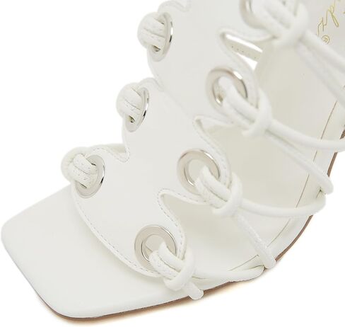 STUPMARY Women Peep Toe Sandals Cut-outs Cross-tied Lace Up High Heeled Gladiator Sandals Zipper Over The Knee Bootie Summer in Saudi Arabia