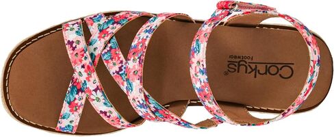 Corkys Footwear Women's All Nighter 3 بوصة-يتميز بكعب ملفوف بالجوت ، وأعلى من النعال الرغوية الأنيقة ، ورغوة الذاكرة من أجل الراحة طوال اليوم in Saudi Arabia